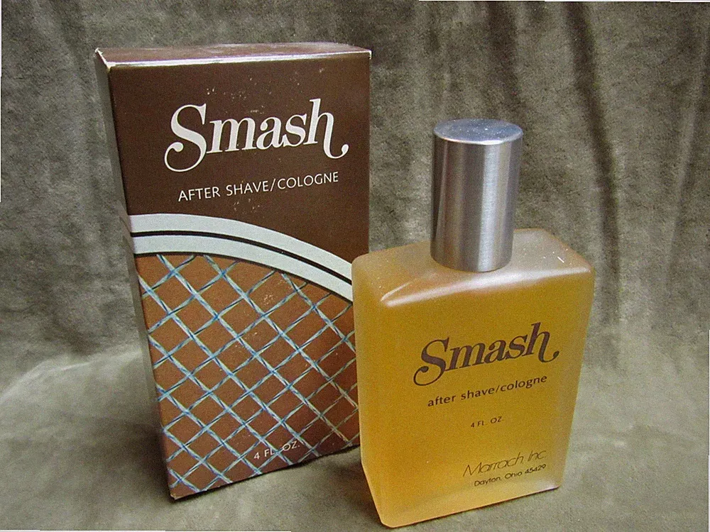 1970's SMASH After Shave/Cologne Marrach Inc Dayton Ohio Scent for Men/Man