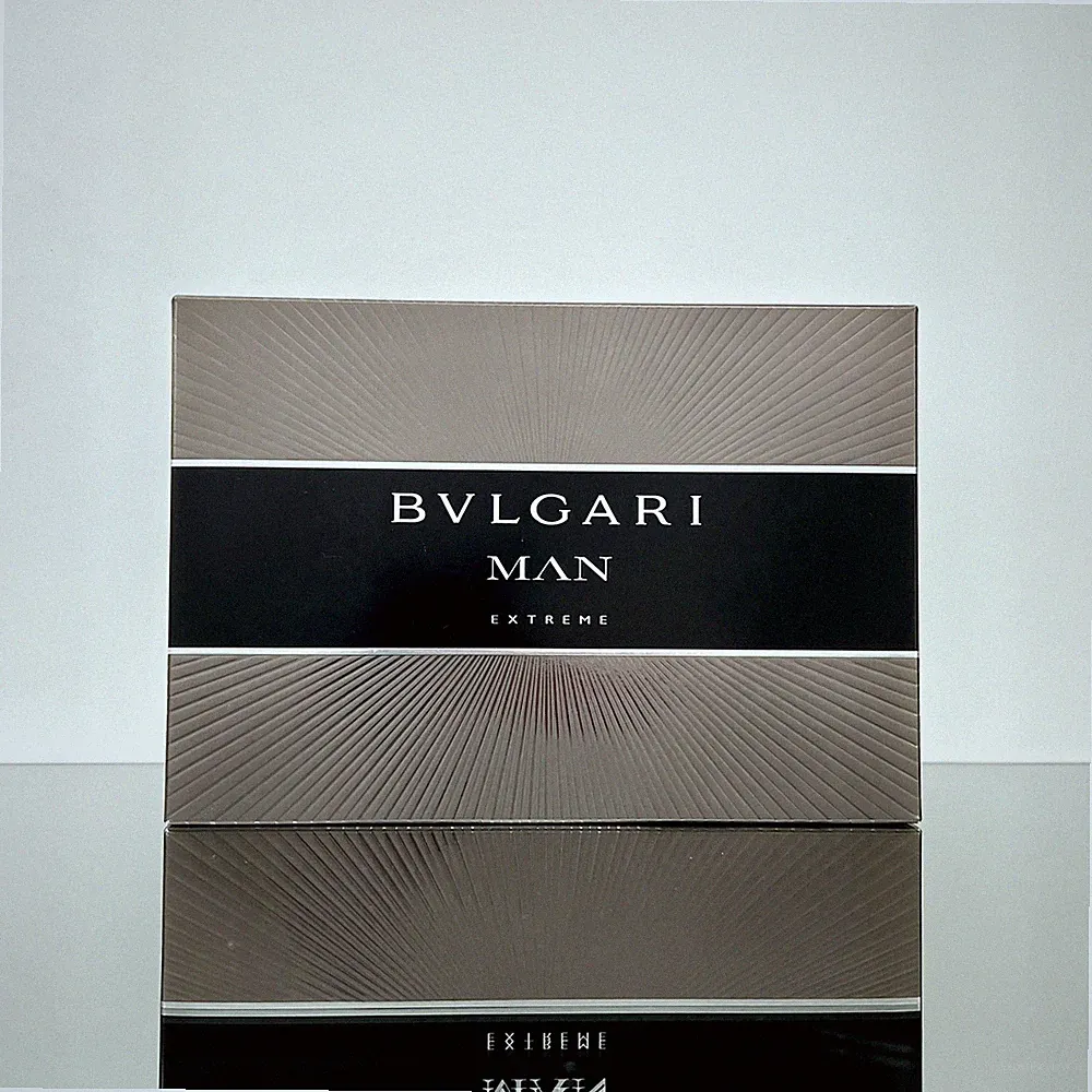 Bvlgari MAN EXTREME 4pc Set 3.4oz EDT Spr +2.5oz S/Gel +2.5oz A/Shave Travel Bag