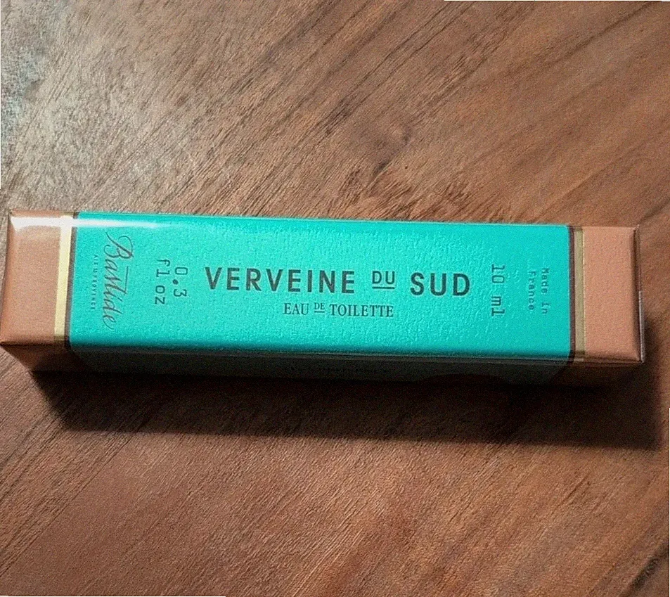 Verbena Citrus Perfume 10ml Travel Spray Fresh Clean Summer EDT France Bastide